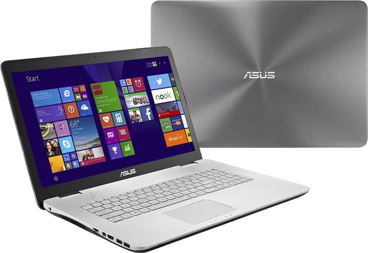 Produktbild ASUS N751jx-T7058h (17.30", Intel Core i7-4720HQ, 16 GB, 256 GB, CH)