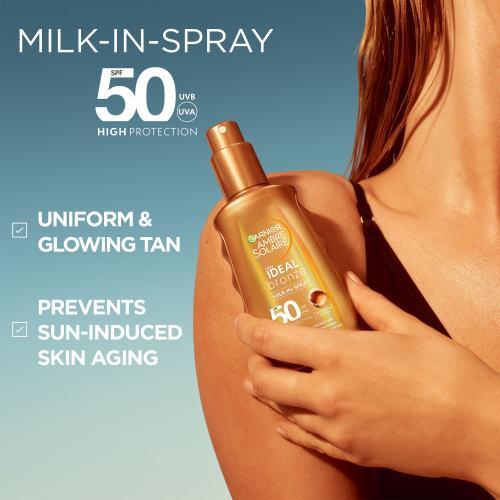 Immagine prodotto Garnier Ideal Bronze (Spray solare, SPF 50, 150 ml)