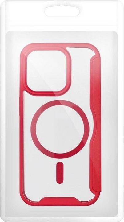 Actual product image OEM Book case SMART MAG Book case compatible with MagSafe for IPHONE 16 Pro red (Apple iPhone 16 Pro)