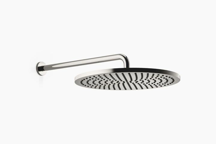 Produktbild Dornbracht Regenbrause mit Wandanbindung, Ausladung 450 mm, Regenbrause 400 mm, 28659070 (13.30 l/min)