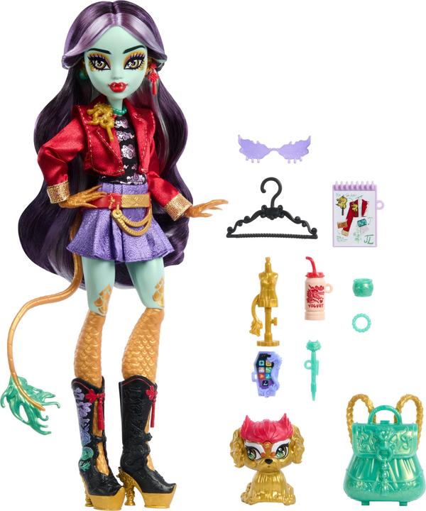 Actual product image Monster High Jinafire