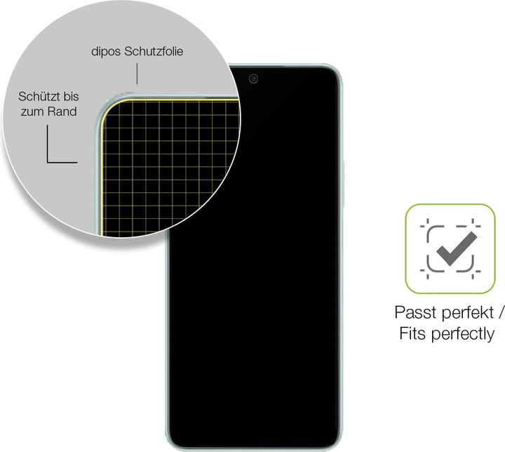 Immagine prodotto Dipos Full-Cover Pellicola Protettiva opaco (1 Pezzo/i, Honor X60)