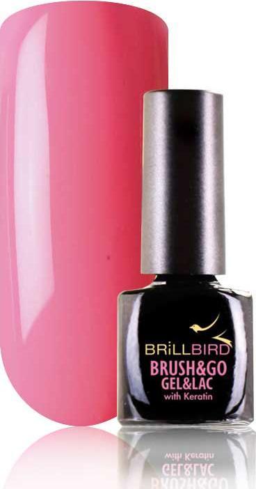 Immagine prodotto BrillBird Brush & go Gel&lac GoGL 74 - 8ml (Smalto per unghie effetto gel)