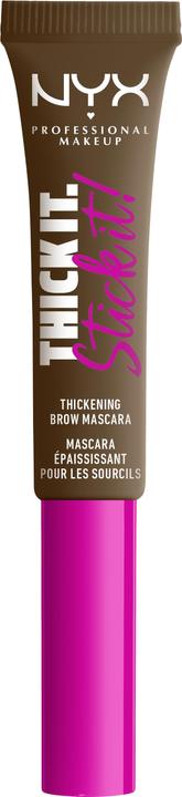 Actual product image NYX Professional Make-Up Thick it. Stick it! Brow Mascara Brunette (Brunette)
