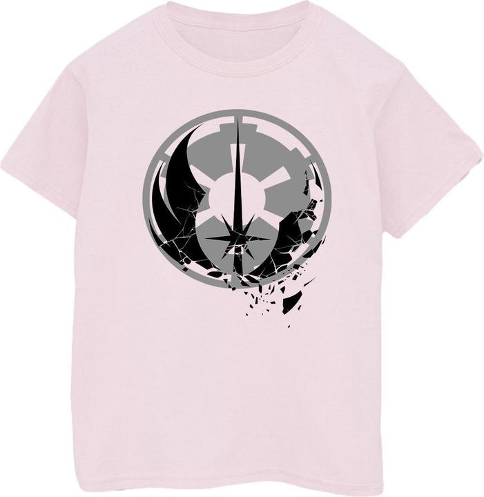 Star Wars ObiWan Kenobi Fractured Logos TShirt (XL)