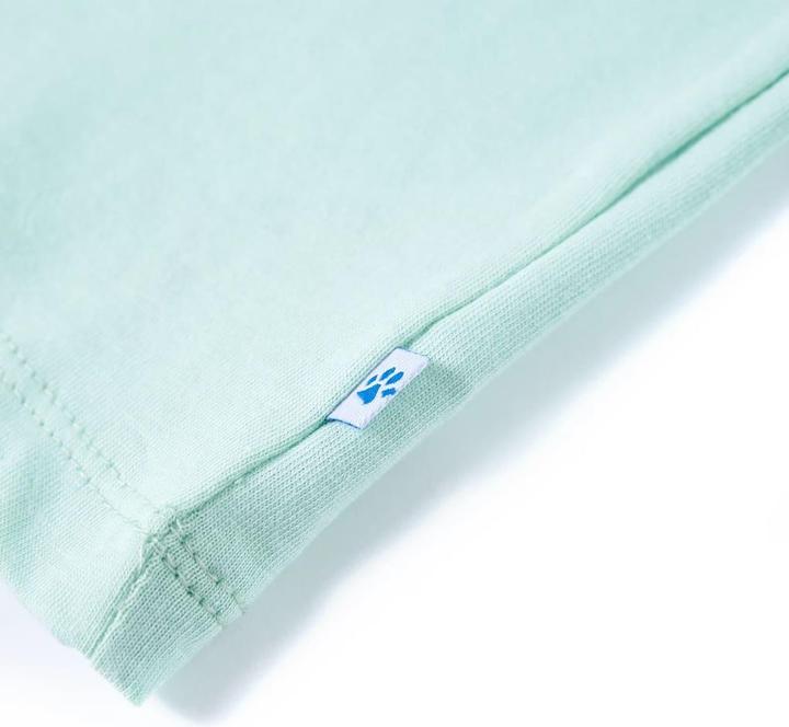 Immagine prodotto VidaXL Maglietta per bambini Verde menta chiaro 92,Materiale: 100 (92)