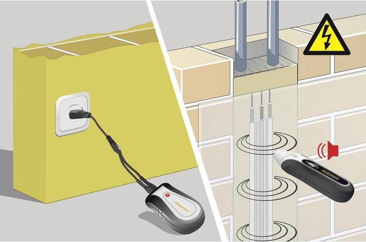 Produktbild Laserliner Leitungs-Suchgeräte-Set AC-Tracer (CAT III 300V)