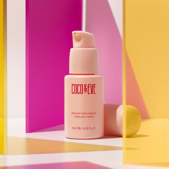 Actual product image Coco & Eve Depuff Eye Cream for Puffiness, Dark Circles & Wrinkles 0.71 fl oz (20 ml, Day + Night)