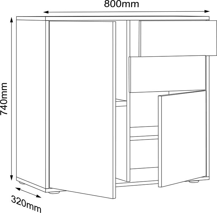 Nährwerte und Zutaten VCM Salia (79 x 33 x 74 cm)