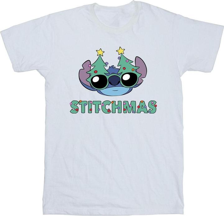 Disney Lilo & Stitch Stitchmas Glasses TShirt (5XL)