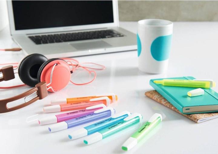 Image du produit STABILO Swing Cool (Bleu, Jaune, Vert, Pink, 4 mm, 4 x)