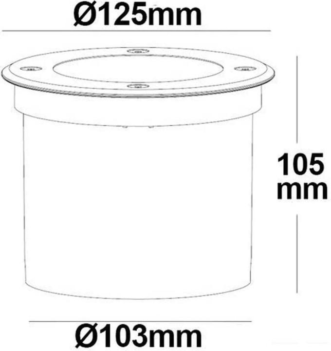 Produktbild Isoled Einbauleuchten (600 lm, IP67)