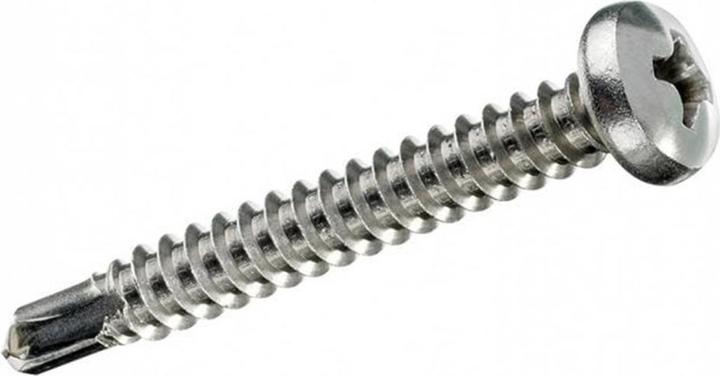 Image du produit FTM Vis autoforeuses tête bombée 3.5 x 9.5 mm acier, 10 pièces (10 Vis par pièce)