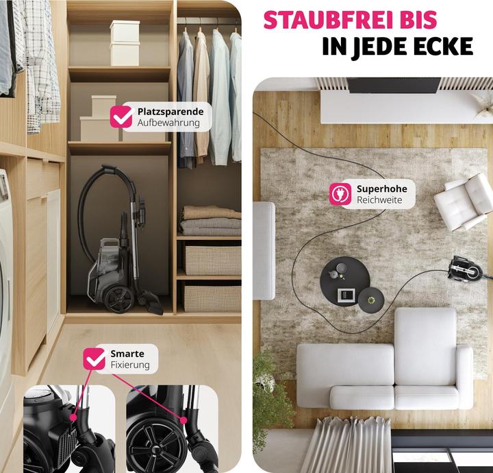 Image du produit tectake Aspirateur VC900
