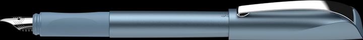 Produktbild Schneider 168623 Ceod Shiny Füller (Rechts- und Linkshänder, M-Feder, inkl. Tintenpatrone königsblau (Blau, Blue, 1 x)