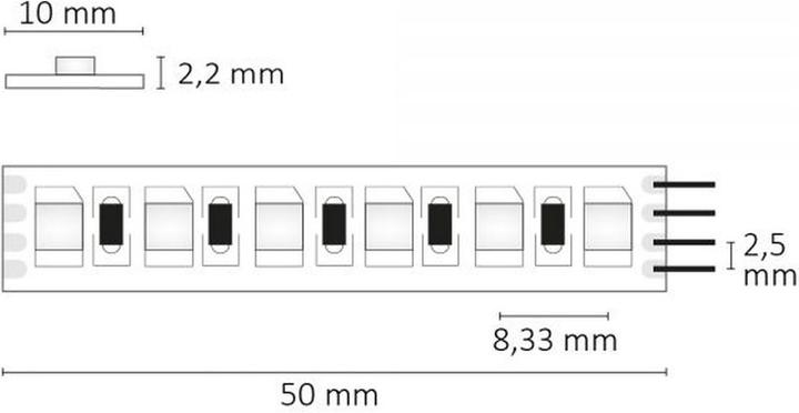 Immagine prodotto Isoled Strisce e profili LED (RGB, 1000 cm, Interno)
