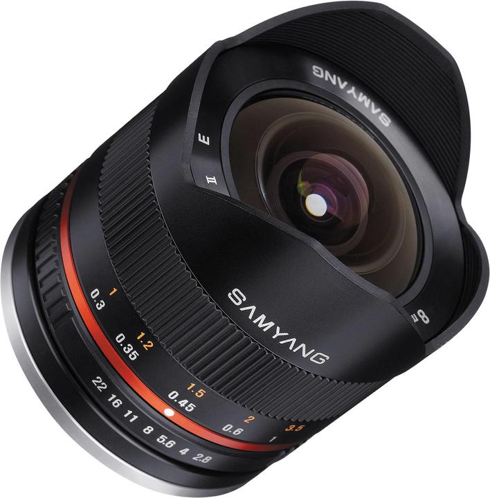 Image du produit Samyang 8mm f/2.8 II - Fujifilm X (Noir) (Fujifilm Fujinon XF, APS-C / DX)