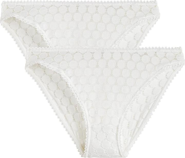 Produktbild La Redoute Collections 2er-Pack Spitzenslips Meylo (34, 2er Pack)