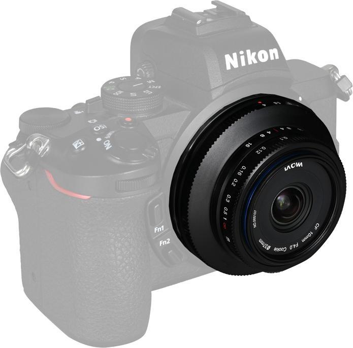Image du produit Laowa 10mm 1:4 Pancake Nikon Z (APS-C) noir (Manual Focus) (Nouveauté) (Nikon Z, APS-C / DX)