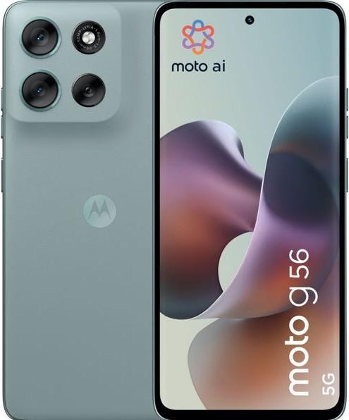 Produktbild Motorola Moto G56 (256 GB, Gray Mist, 6.72", Hybrid Dual SIM, 5G)