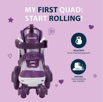 Image du produit Hudora HDO Patins à roulettes My First Quad 30-23 vt 22062 (30, 31, 32, 33)