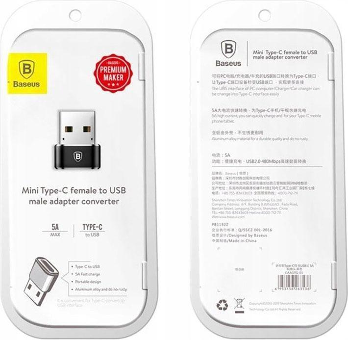 Produktbild Baseus CAAOTG-01 (USB Typ-C, 1.70 cm)