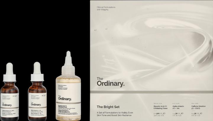 Produktbild The Ordinary The Bright Set (Gesichtspflege set)