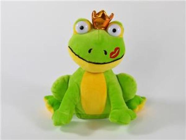 Produktbild Kögler Laber-Frosch "Otto", plappert alles nach, Batterien inkl., 18x18,5x12cm (18.50 cm)