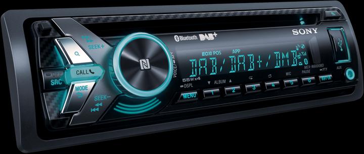 Produktbild Sony MEX-N6001BD ohne DAB-Antenne