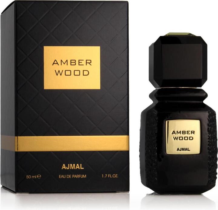 Actual product image Ajmal Amber Wood Eau de Parfum - 50ml (Eau de parfum, 50 ml)