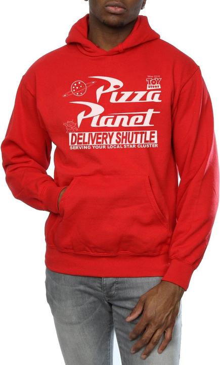 Immagine prodotto Disney Toy Story Pizza Planet Logo Felpa con Cappuccio Uomo (XXL)