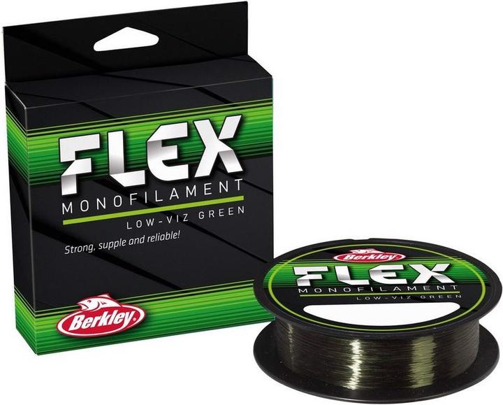 Berkley Flex Mono Low - Viz Green (1.70 kg, 0.14 mm)