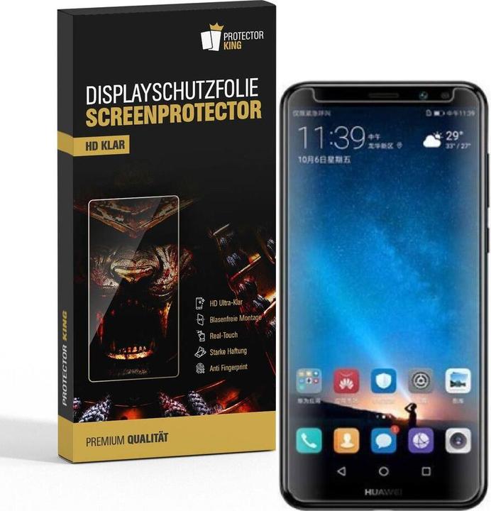 Produktbild Protectorking 3x Premium Displayschutzfolie 3D KLAR (3 Stück, Huawei Mate 10 Lite)