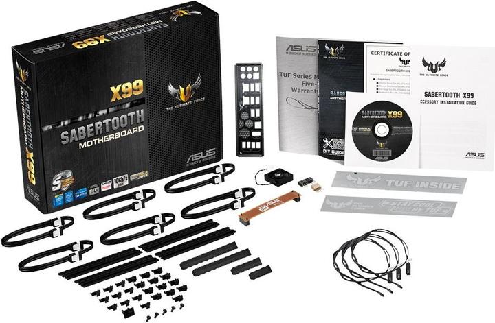 Actual product image ASUS Sabertooth X99 (LGA 2011-v3, Intel X99, ATX)