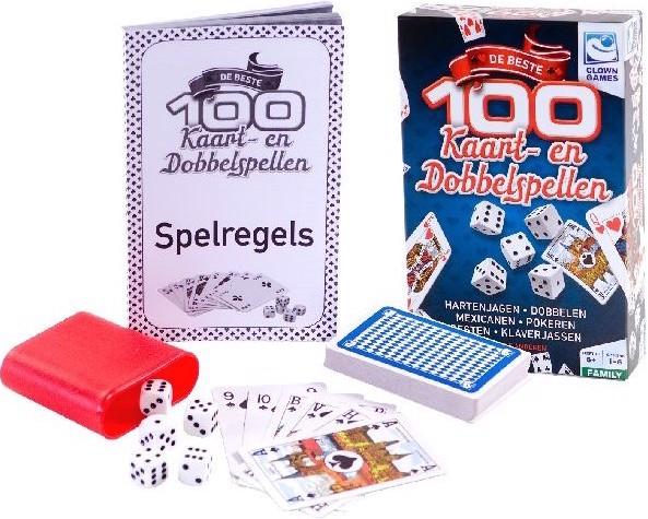 Image du produit Clown games Jeux de clown 100 jeux de cartes et de dés (Néerlandais)