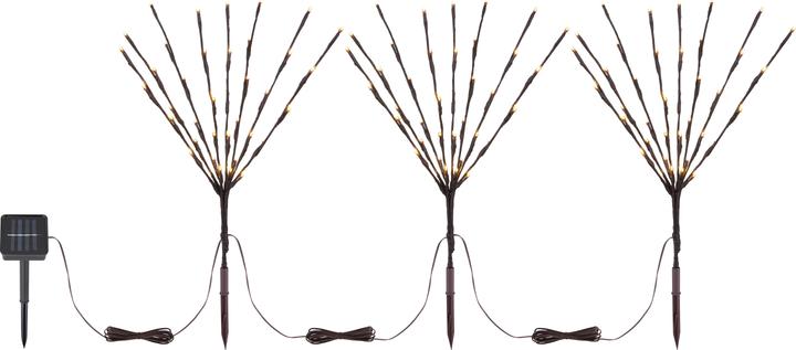 Actual product image Globo Solar light brown 120xLED (IP44)