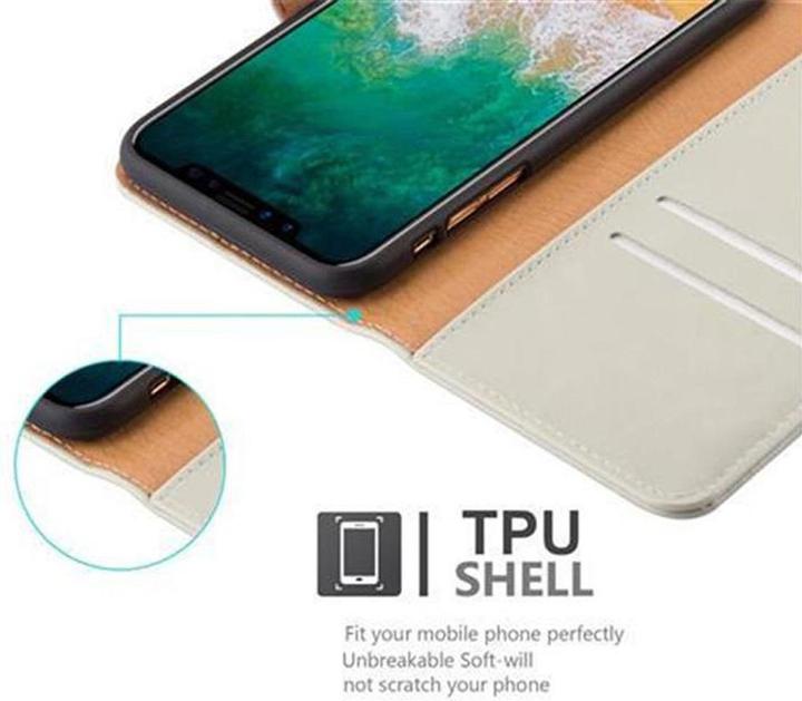 Produktbild Cadorabo Book Luxury Cover (Apple iPhone X)