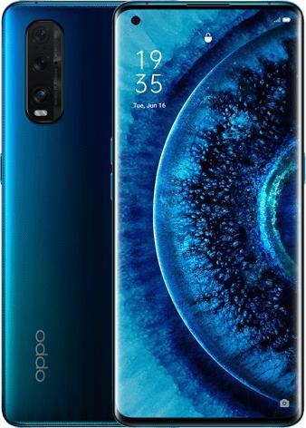 Produktbild OPPO Find X2 (256 GB, Ocean, 6.70", Single SIM, 48 Mpx, 5G)