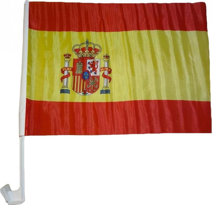 Produktbild trends4cents Autoflagge Spanien 30 x 40 cm Auto Flagge Fahne Autofahne Fensterflagge Fanfahne
