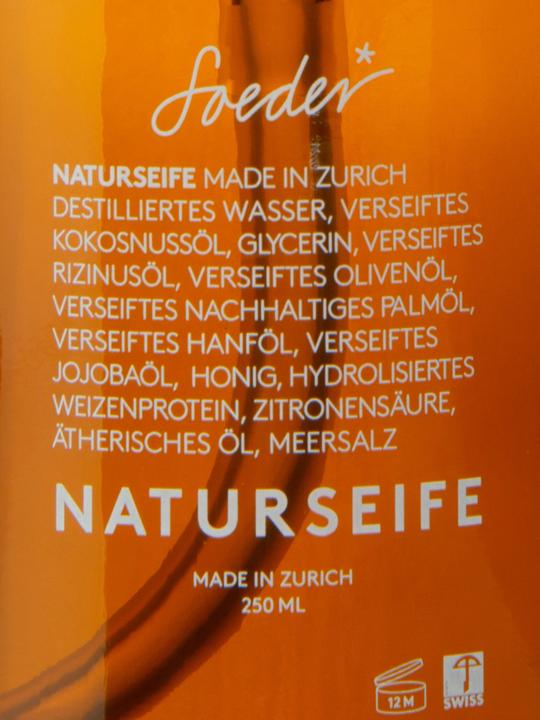 Actual product image Soeder* Natural Soap Herbal Garden (Liquid soap, 250 ml)