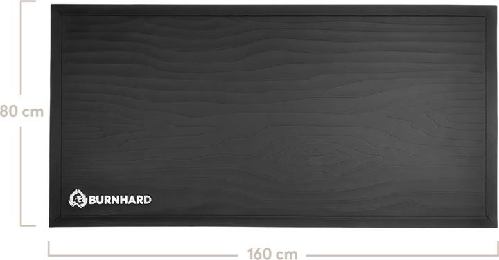 Actual product image Burnhard Barbecue mat PVC, floor protection mat