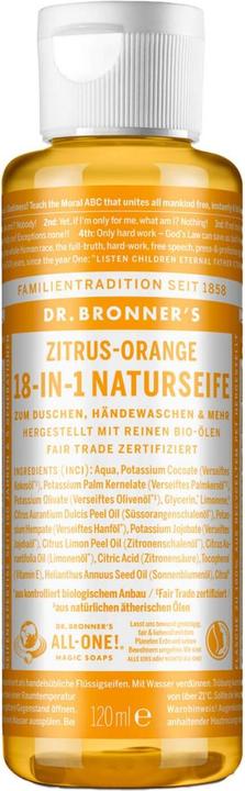 Image du produit Dr. Bronner's Liquid Soap (Savon liquide, 120 ml)