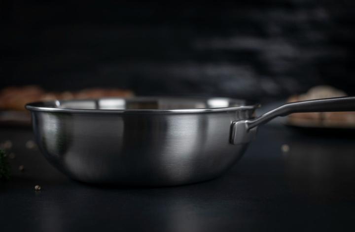 Actual product image Kuhn Rikon CULINARY FIVEPLY Chef's Pan uncoated Ø 20 cm (20 cm, Saucepan)