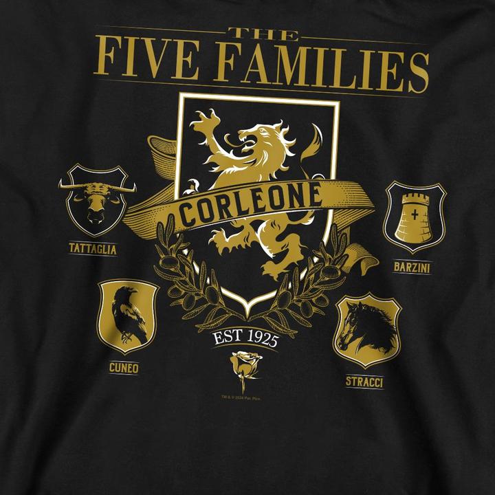 Immagine prodotto The Godfather Five Families Felpa Loghi Adulto Unisex (S)