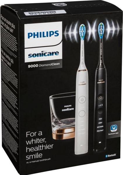 Actual product image Philips Sonicare DiamondClean 9000 Doppelpack (Sonic toothbrush)