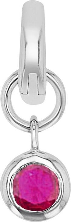 Produktbild Amor Charms für Damen, 925 Sterling Silber, Zirkonia synth. | Juli (Silber 925)