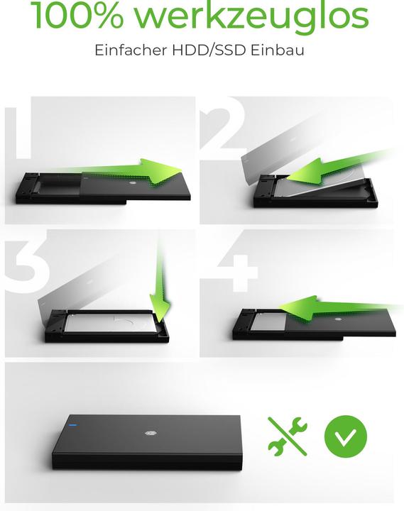 Actual product image Icy Box IB-200T-C3 (2.5")