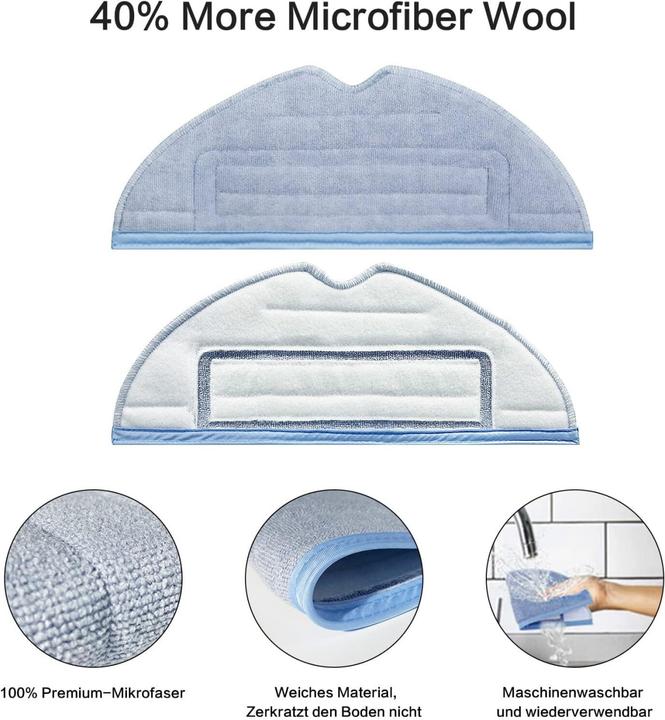 Image du produit Plutoos UPhitnis 20pc Pièces de rechange Accessoires pour Xiaomi Roborock S7 S7+ S7 Plus S7 MaxV S7 Pro