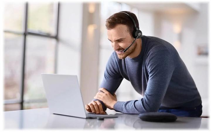 Produktbild Jabra Headset Engage 55 UC Duo USB-C (Kabellos, USB-C)