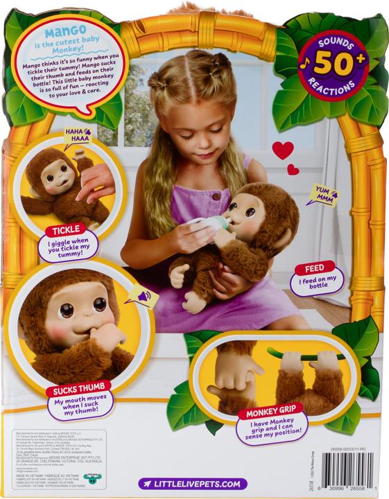 Image du produit Little Baby Monkey Live Pets (30 cm)